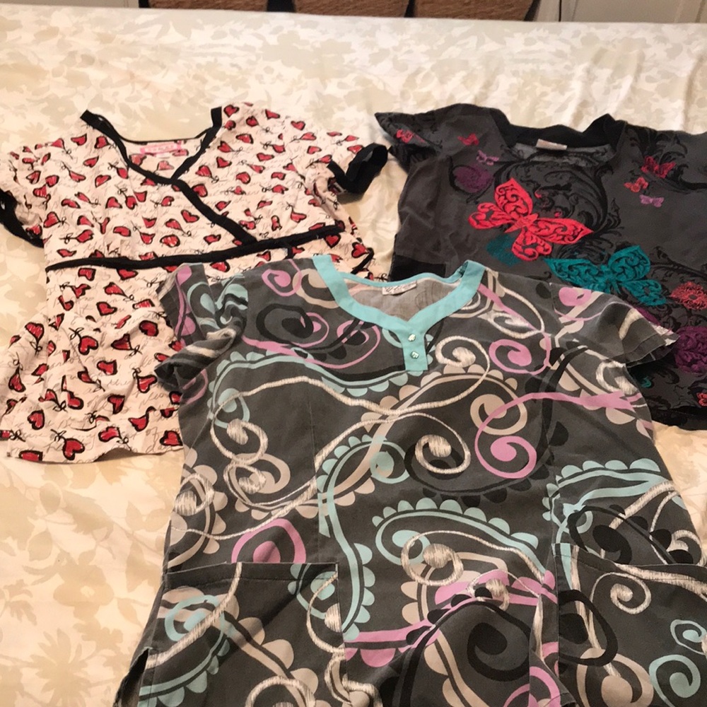 Scrub tops!